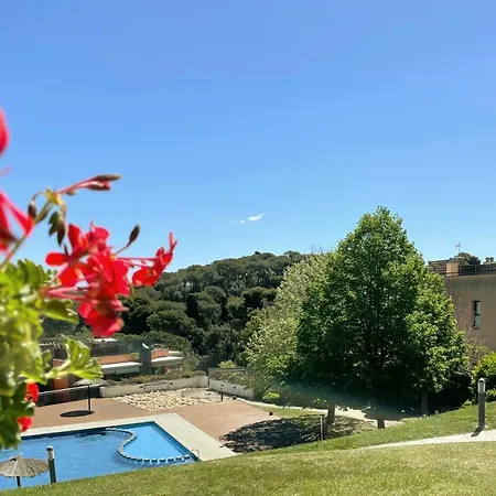 Pretty Garden Next To A Charming